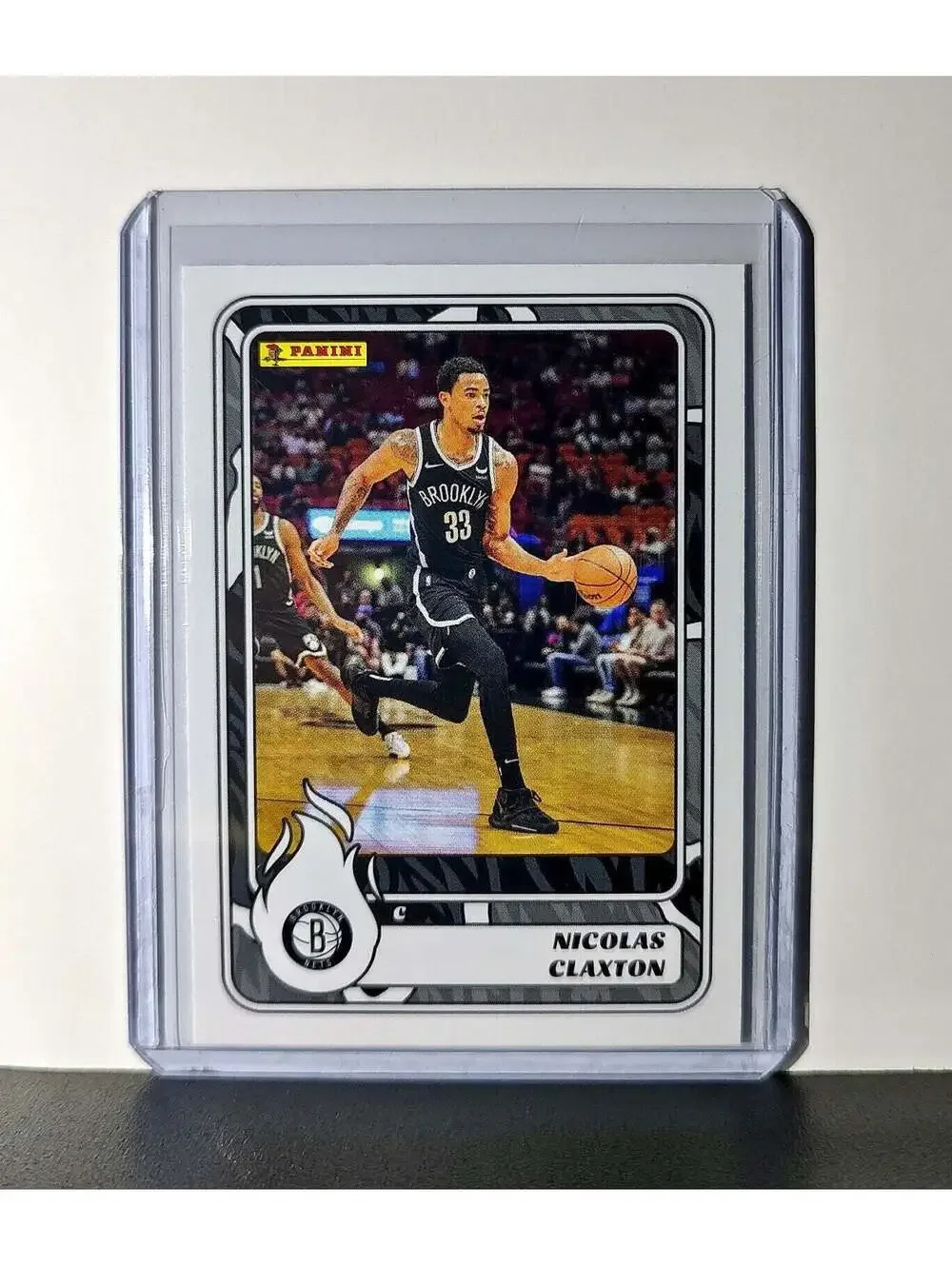 Nicolas Claxton 2024-25 Panini NBA #62 Sticker Card Brooklyn Nets